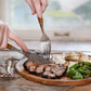 Wood Handle Cutlery Set of 3 (Knife, Fork, Spoon)